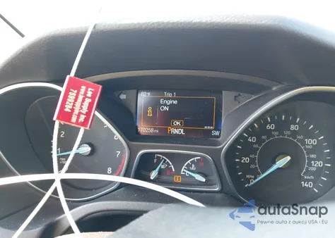 2015 Ford Focus Se из США, поврежденный, VIN 1FADP3K2XFL384475